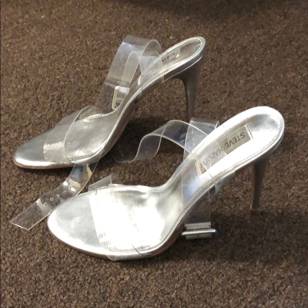 Steve Madden CLEAR SANDAL